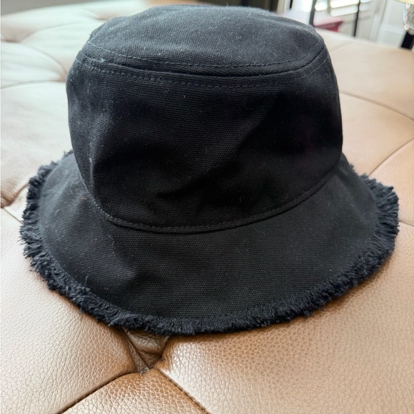 J. Crew Accessories - J. Crew Black Bucket Hat
